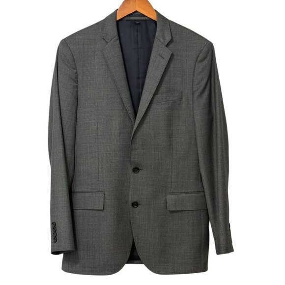J.Crew Men's Ludlow Tollegno 1900 Italian Wool Blazer Sport Coat Gray Size 38R - Picture 16 of 16